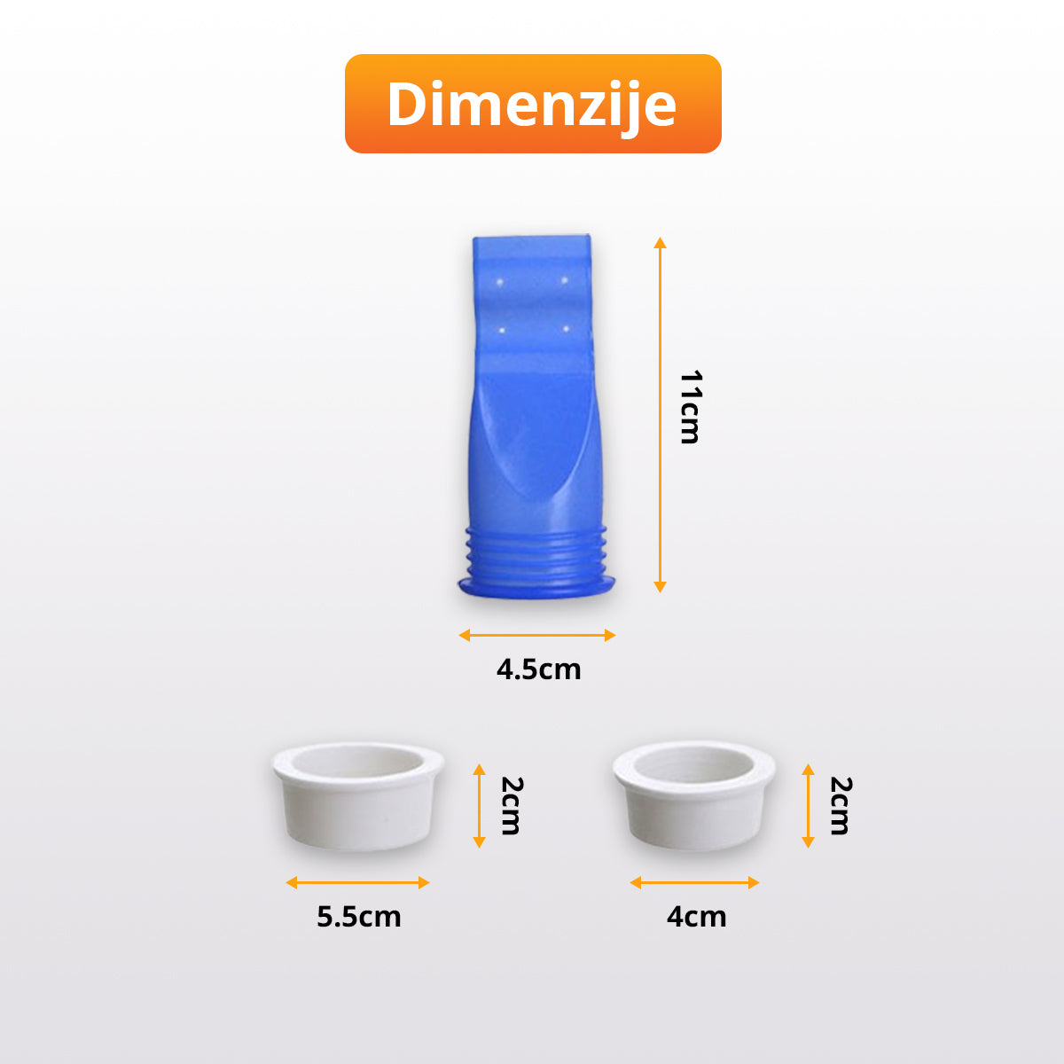 AntiSmell - Filter protiv neugodnih mirisa iz odvoda (4 komada)