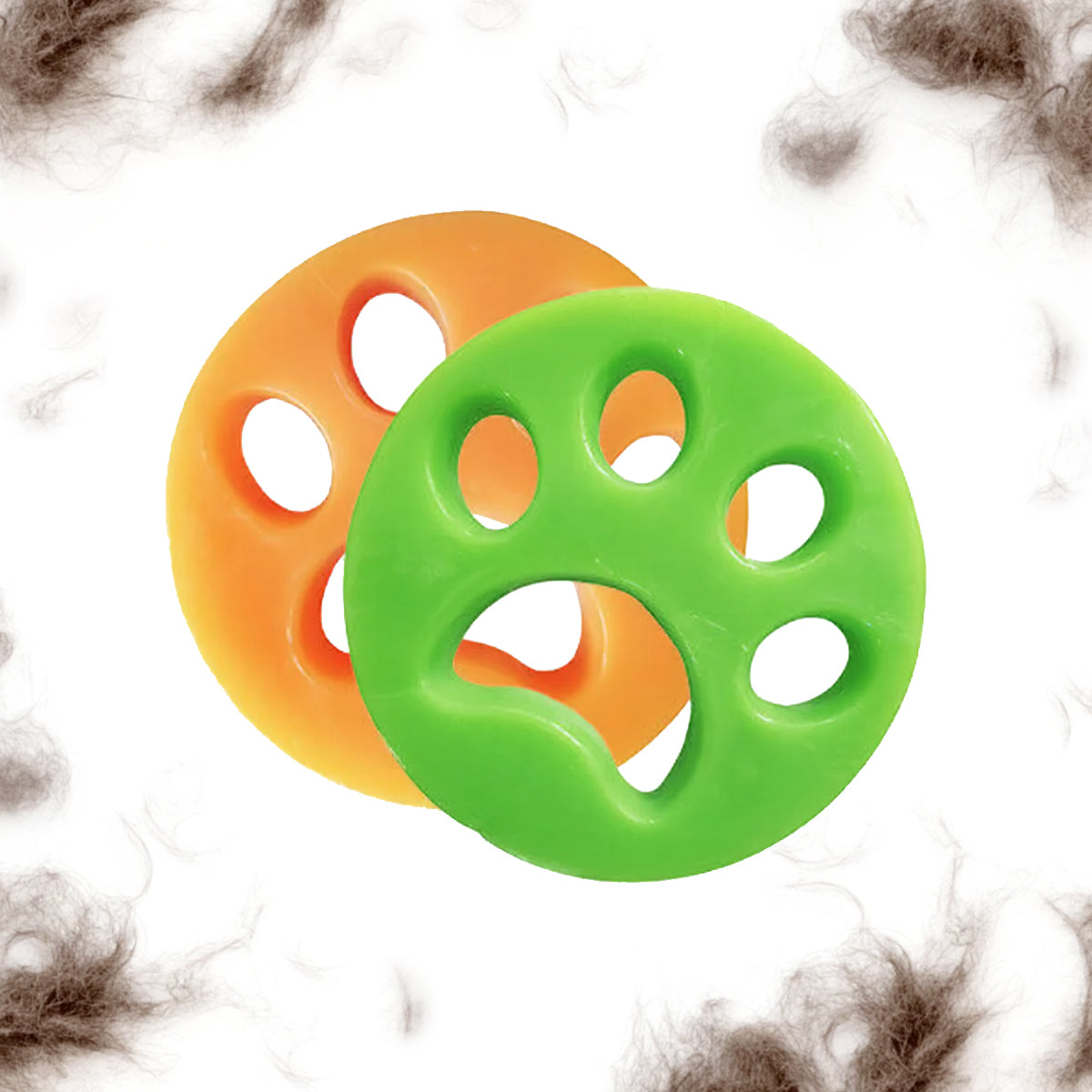 JellyPaw - Silikonske šapice za uklanjanje dlaka s odjeće tokom pranja (2 komada)